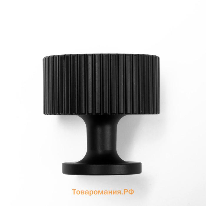 Ручка-кнопка CAPPIO PK326, d=28 мм, цвет черный