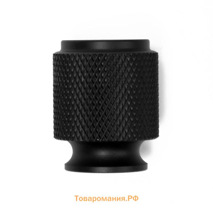 Ручка-кнопка CAPPIO PK327, d=20 мм, цвет черный