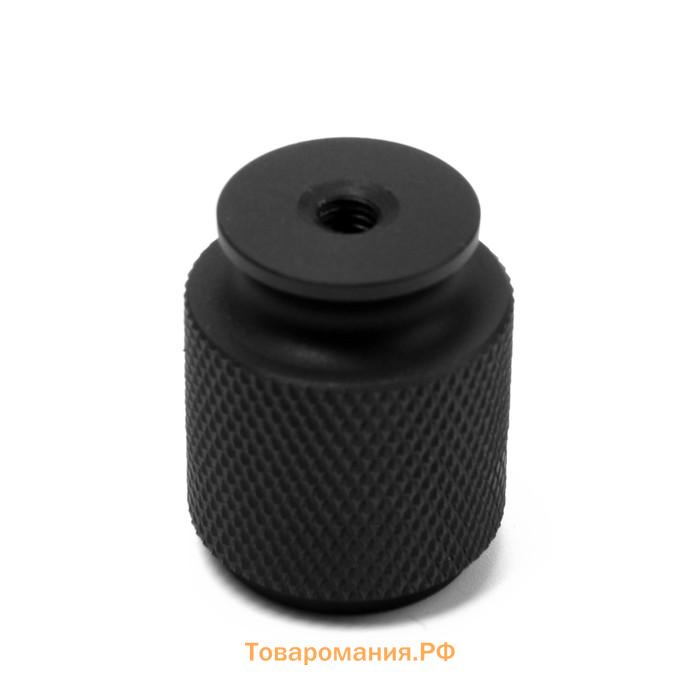 Ручка-кнопка CAPPIO PK327, d=20 мм, цвет черный