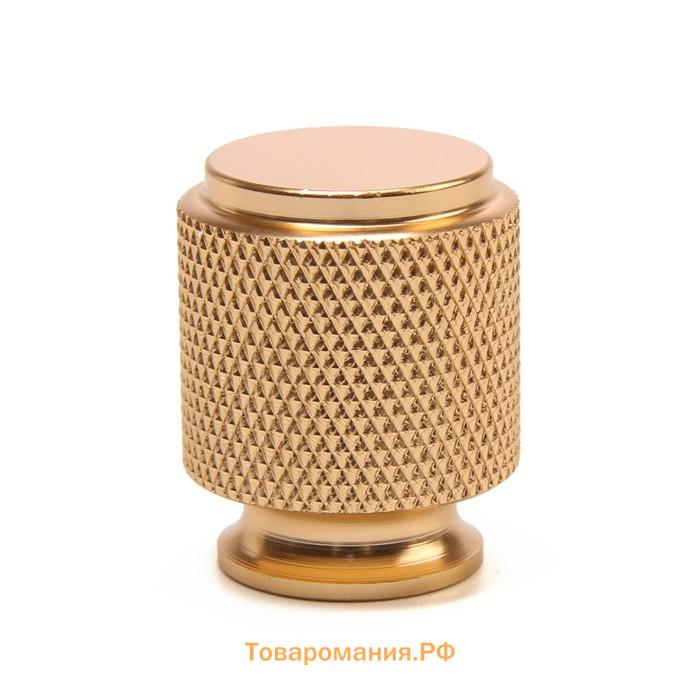 Ручка-кнопка CAPPIO PK327, d=20 мм, цвет золото