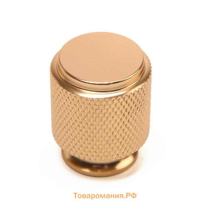 Ручка-кнопка CAPPIO PK327, d=20 мм, цвет золото