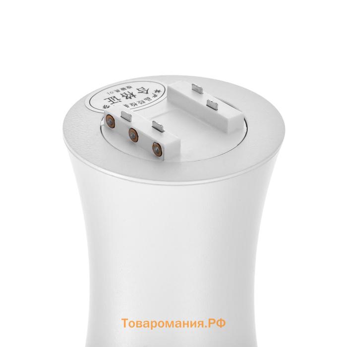 Светильник трековый SLIM "Лотос" LED 12Вт 3000K-6000К 48V CRI90 белый 8х8х12,5см