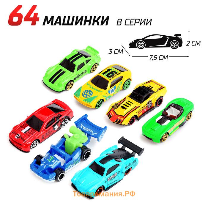 Машинка металлическая Hot Cars, 1:64, цвет МИКС