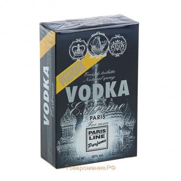 Туалетная вода мужская Vodka Extreme Intense PerfumeD, 100 мл