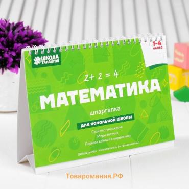 Настольные шпаргалки «Математика 1-4 класс»