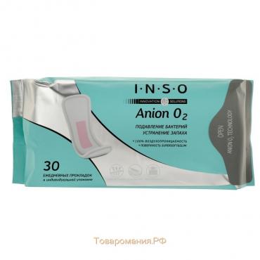 Прокладки ежедневные Inso Anion O2, 30 шт/упаковка