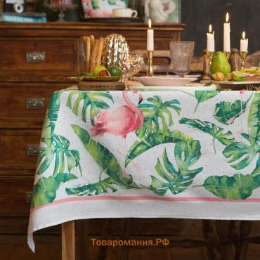 Скатерть "" Tropical kitchen 220х144 см, 100% хлопок, 164 г/м2