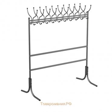 Вешалка напольная М 12, 1520х710х1790, Черный