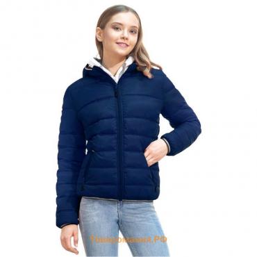 Куртка женская, размер 48, цвет тёмно-синий