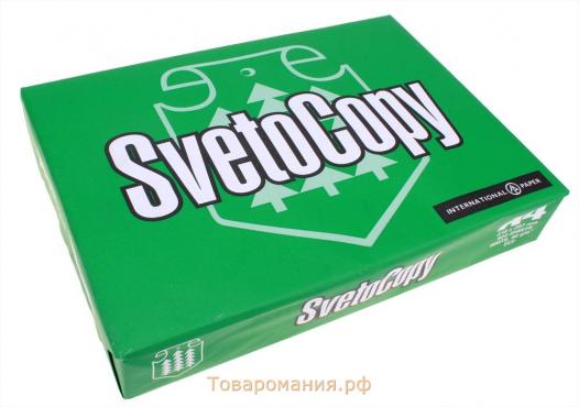 Бумага А4 500 л, Светокопи, 80 г/м2, белизна 146% CIE, класс C (цена за 500 листов)