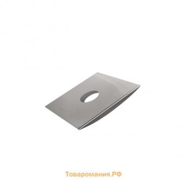 Лист потолочный, универсальный, 500 × 500 мм, нержавеющая сталь AISI 430, d=280-310 мм