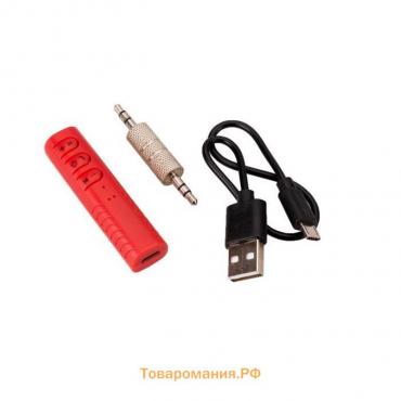 AUX-Bluetooth адаптер Aura ABT-903R, красный