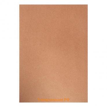 Крафт-бумага для рисования, графики и эскизов А3, 50 листов (300х420 мм), 175 г/м², коричневая/серая