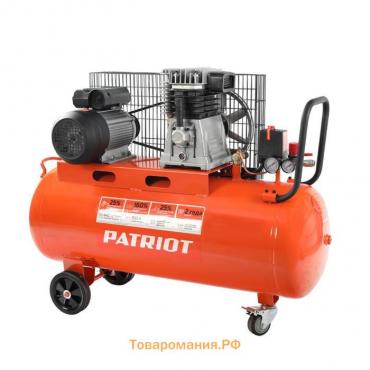 Компрессор поршневой ременной Patriot PTR100-440I, 2200 Вт, 10 бар, 440 л/мин, 100 л