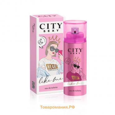 Туалетная вода женская City Sexy Like me, 60 мл