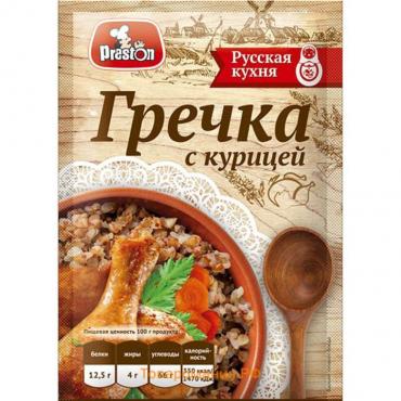 Гречка с курицей "Preston", 40 г