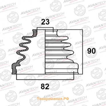 Пыльник привода Avantech BD0121