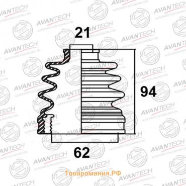 Пыльник привода Avantech BD0501