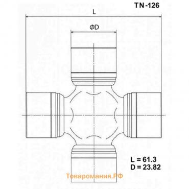 Крестовина карданного вала TOYO TN-126