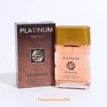 Туалетная вода мужская Platinum Elements, 100 мл (по мотивам Sauvage (C.Dior)