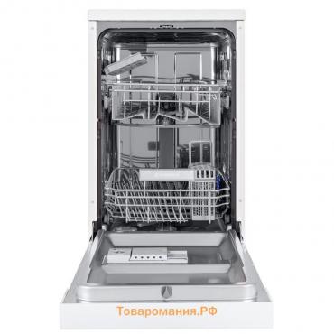 Посудомоечная машина MAUNFELD MWF08S, класс А++, 9 комплектов, 5 программ, белая