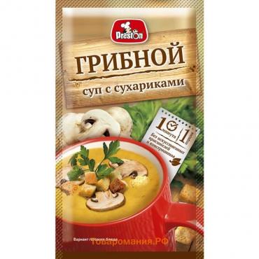 Суп-пюре грибной с сухариками Preston, 16 г