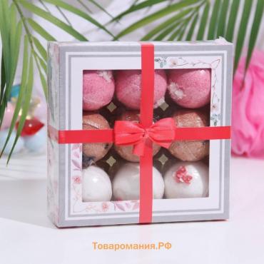 Набор бомбочек Candy bath bar "La boite des bonbons", 9*40 г