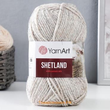 Пряжа для вязания спицами, крючком YarnArt, Shetland, 30% шерсть верджин, 70% акрил, 220 м/100 г, (535 бел беж сер)