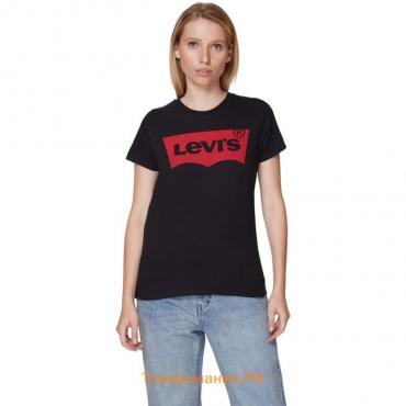 Футболка женская Levi`s THE PERFECT TEE MINERAL BLACK, размер S