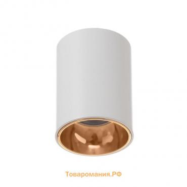 Светильник "Роллфи" LED 4000К 10Вт DIM220 IP54 белый золото 7,5х7,5х10см