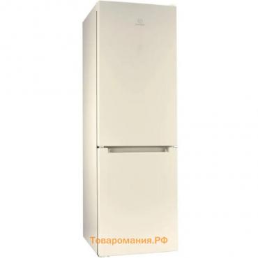 Холодильник Indesit DS 4180 E, двухкамерный, класс А, 310 л, бежевый