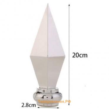 Навершие для флага, 20 х 2.8 см, серебро, 91 г