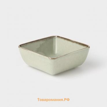 Салатник фарфоровый Pearl, 500 мл, 13×13 см, цвет мятный